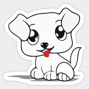 Cute Dog Sticker